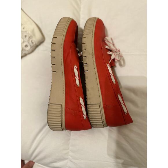 SOUL Naturalizer Women's Orange Tia-Boat Hybrid Sport Boat Shoes Size 11W - Picture 3 of 13